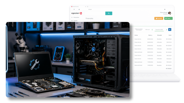 Sistema de gestão para Assistência Técnica de Informática