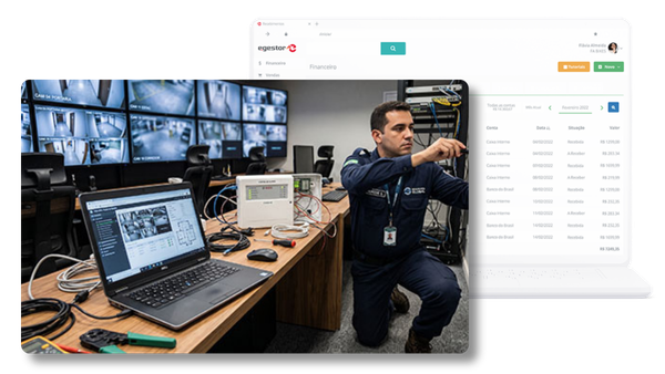 Sistema de gestão para Empresa de Segurança e Monitoramento Eletrônico