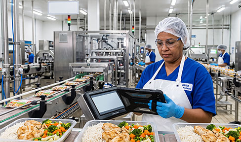Fábrica de alimentos