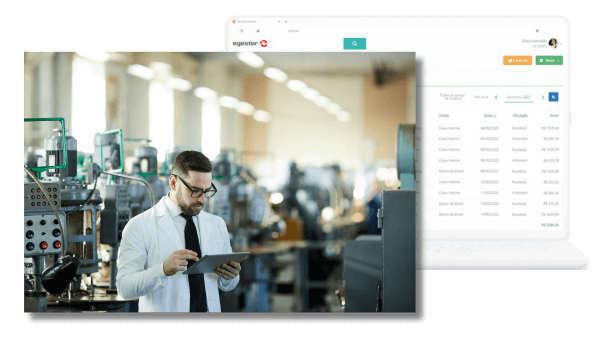 sistema de gestão para indústria química